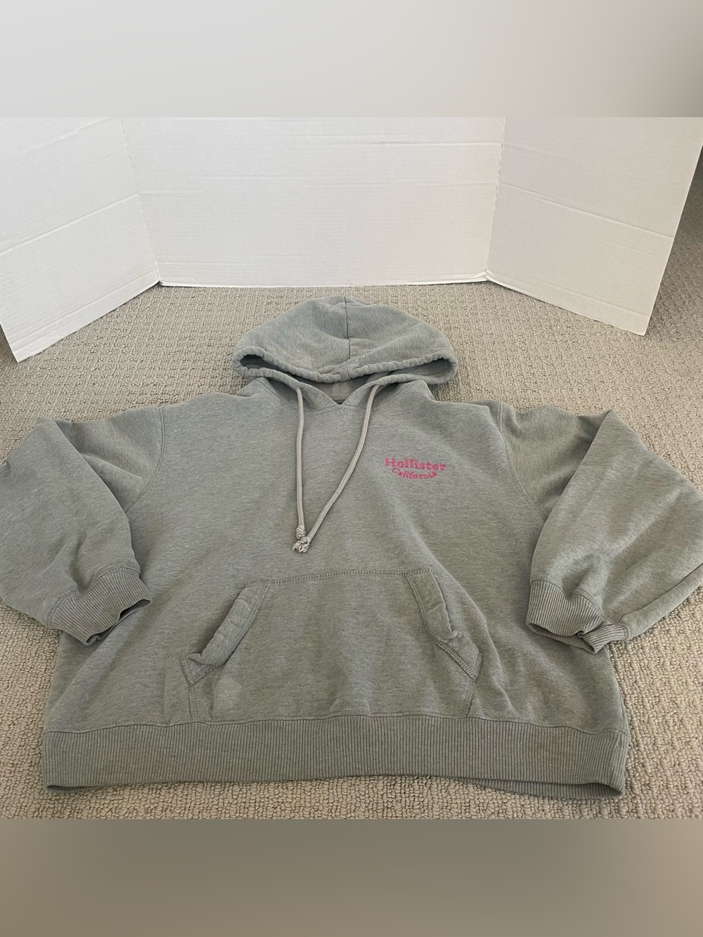 Women’s hollister gray hoodie